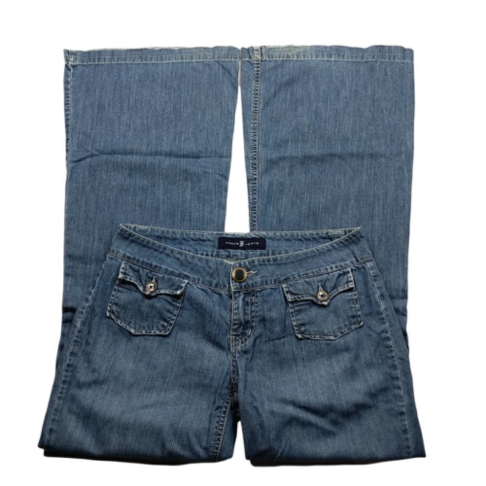 Forme Jeans Womens Flare Leg Size 9 Medium Wash Denim